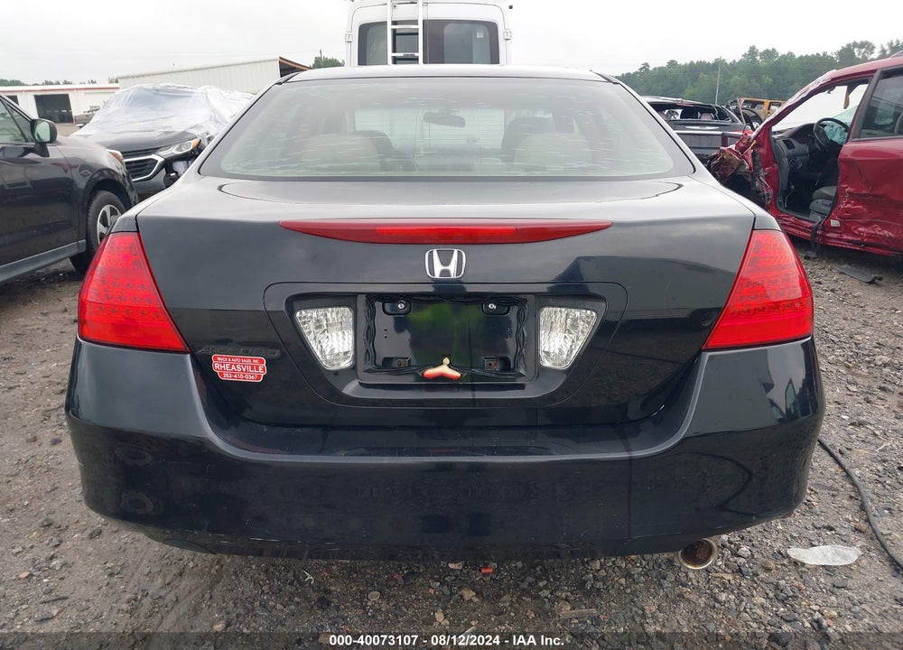 2007 HONDA ACCORD 2.4 LX VIN: 1HGCM56497A148274