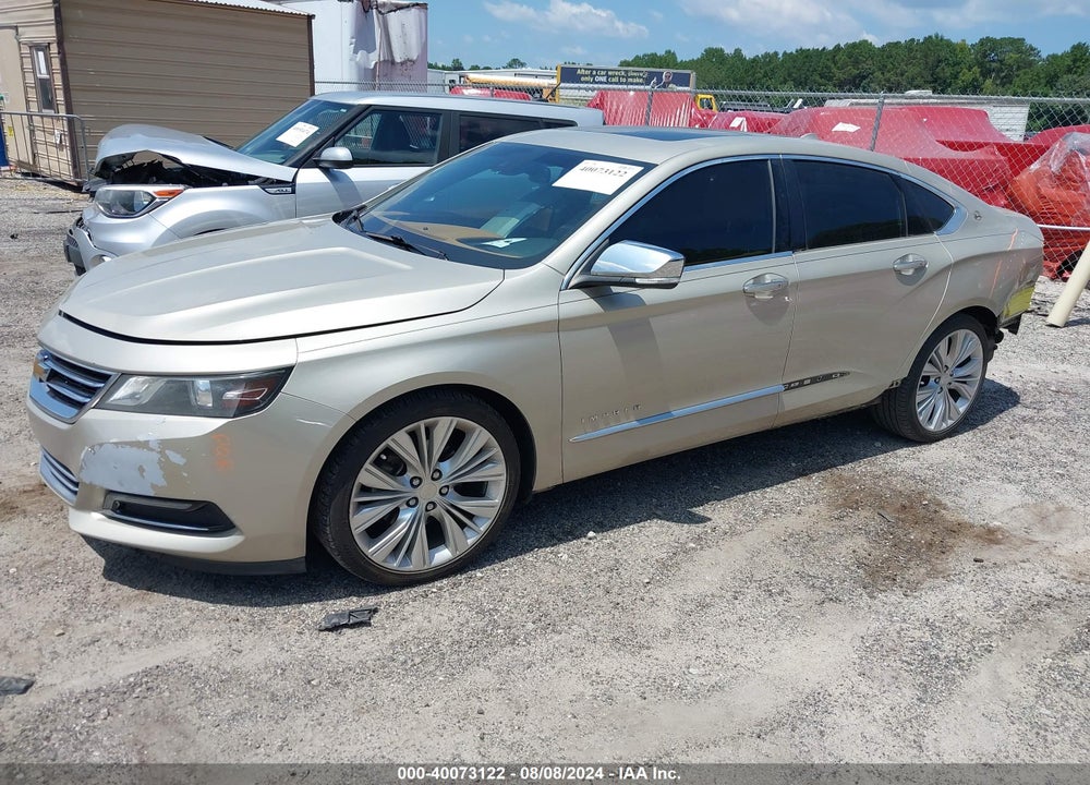 2014 CHEVROLET IMPALA 2LZ VIN: 2G1155S34E9220970
