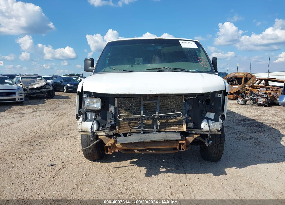 2011 CHEVROLET EXPRESS 2500 WORK VAN VIN: 1GCWGGFA6B1162033