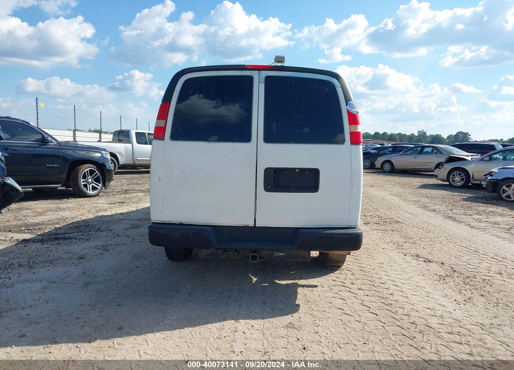 2011 CHEVROLET EXPRESS 2500 WORK VAN VIN: 1GCWGGFA6B1162033