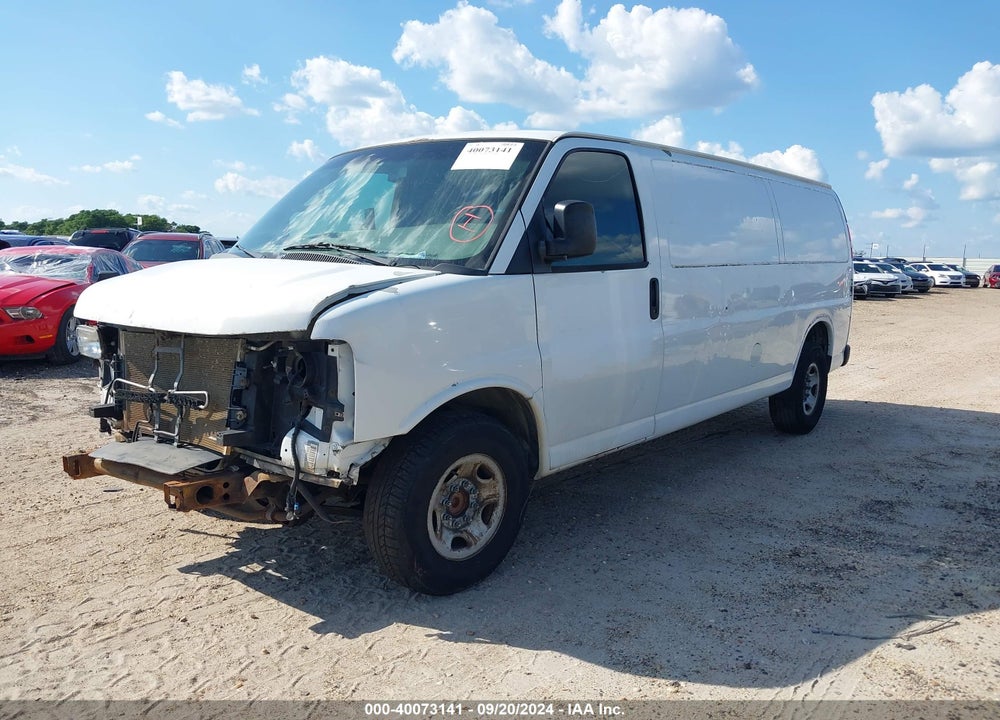 2011 CHEVROLET EXPRESS 2500 WORK VAN VIN: 1GCWGGFA6B1162033