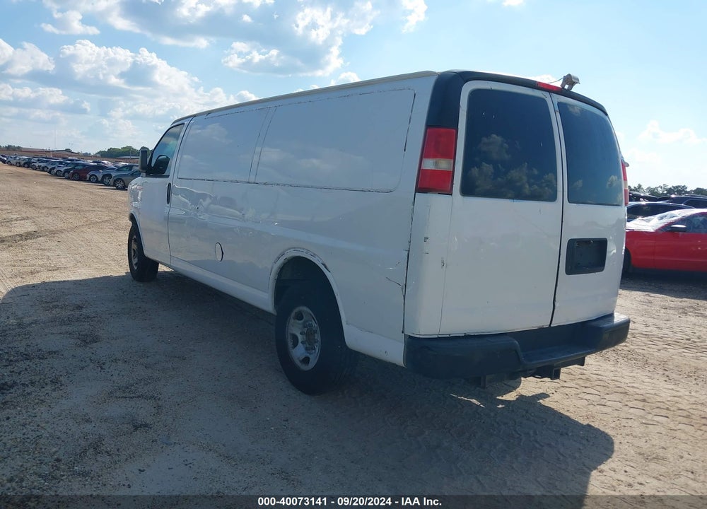 2011 CHEVROLET EXPRESS 2500 WORK VAN VIN: 1GCWGGFA6B1162033
