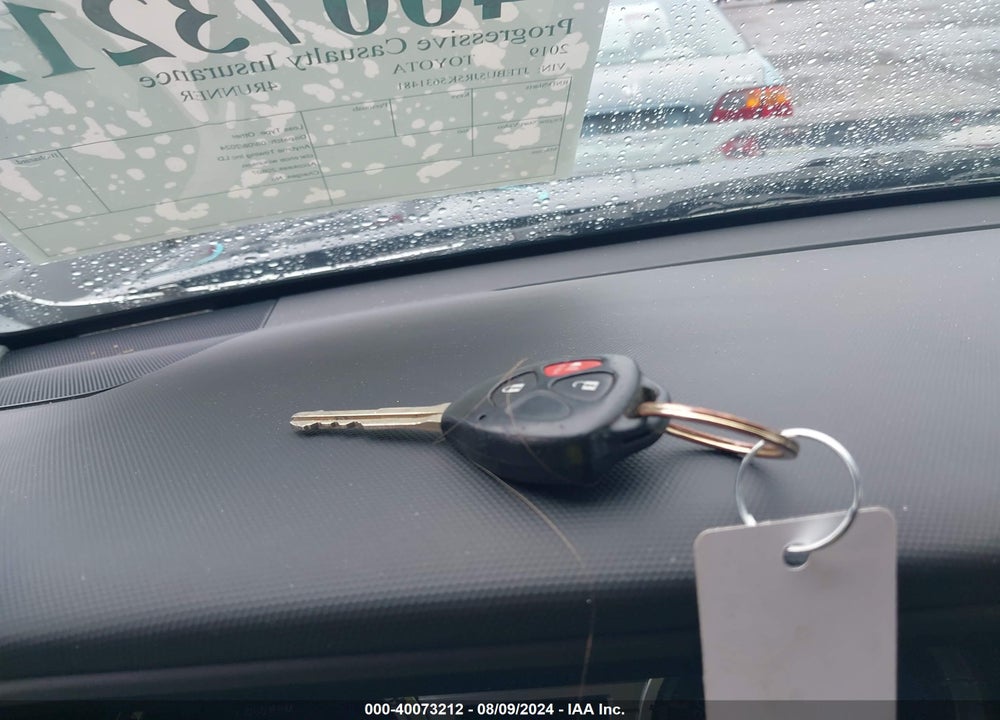 2019 TOYOTA 4RUNNER SR5 VIN: JTEBU5JR5K5631481