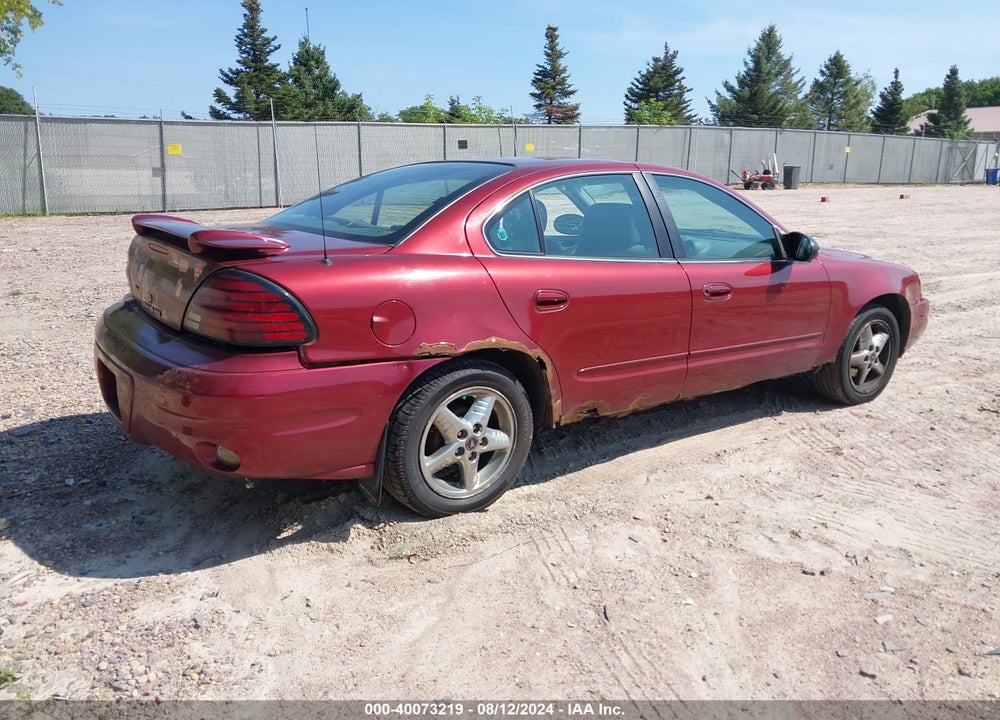 2003 PONTIAC GRAND AM SE1 VIN: 1G2NF52E03M707112