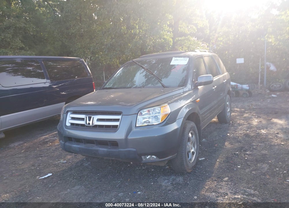 2008 HONDA PILOT EX-L VIN: 5FNYF28648B015295