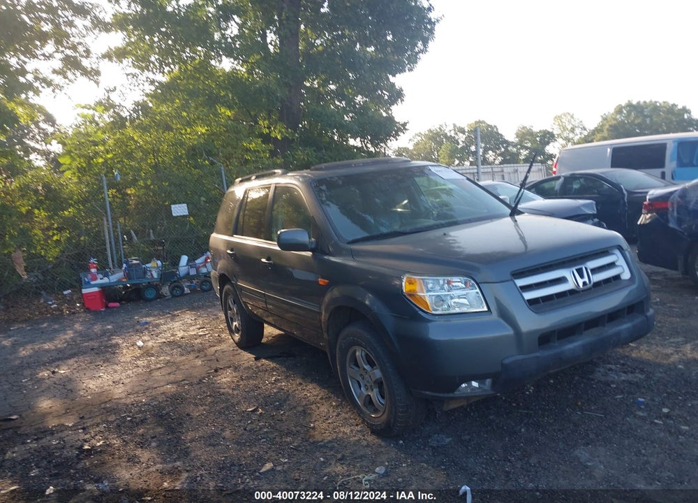 2008 HONDA PILOT EX-L VIN: 5FNYF28648B015295