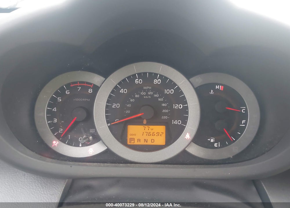 2012 TOYOTA RAV4 SPORT VIN: 2T3WF4DV6CW139281