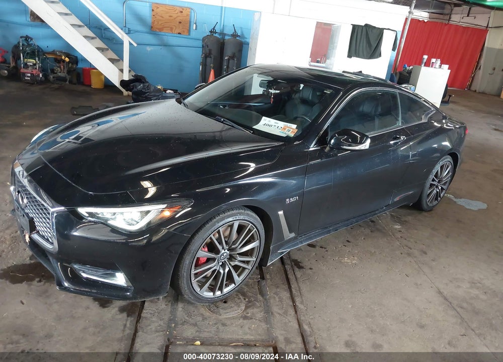 2017 INFINITI Q60 3.0T RED SPORT 400 VIN: JN1FV7EL2HM701220
