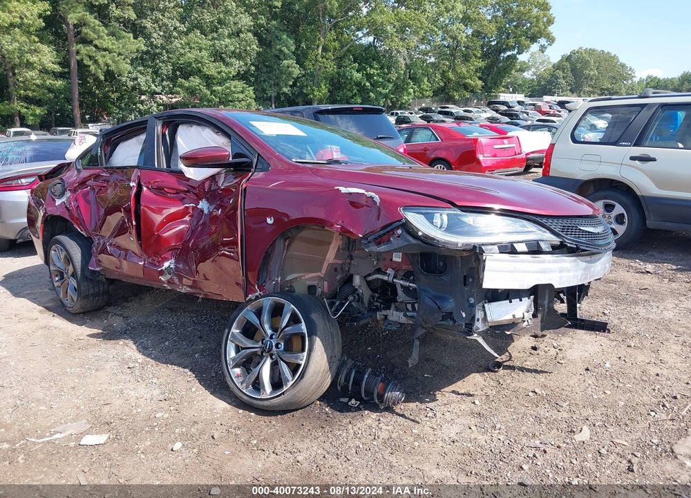 2015 CHRYSLER 200 S VIN: 1C3CCCBB5FN673354