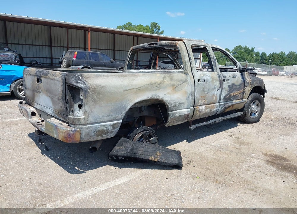 2008 DODGE RAM 2500 LARAMIE VIN: 3D7KS28A08G106053