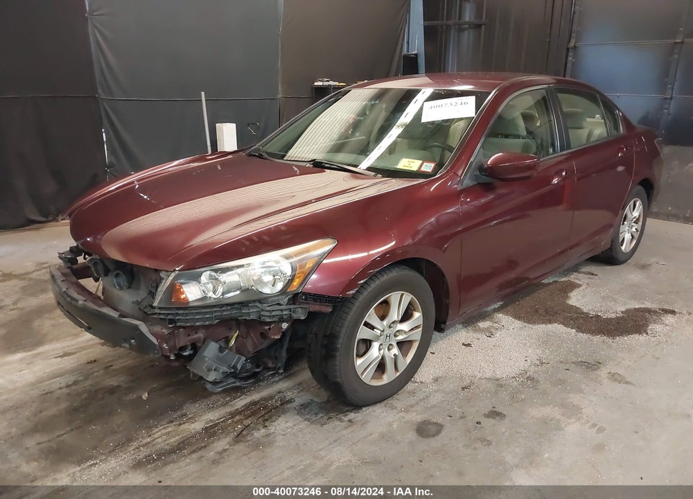 2009 HONDA ACCORD 2.4 LX-P VIN: 1HGCP26489A149652
