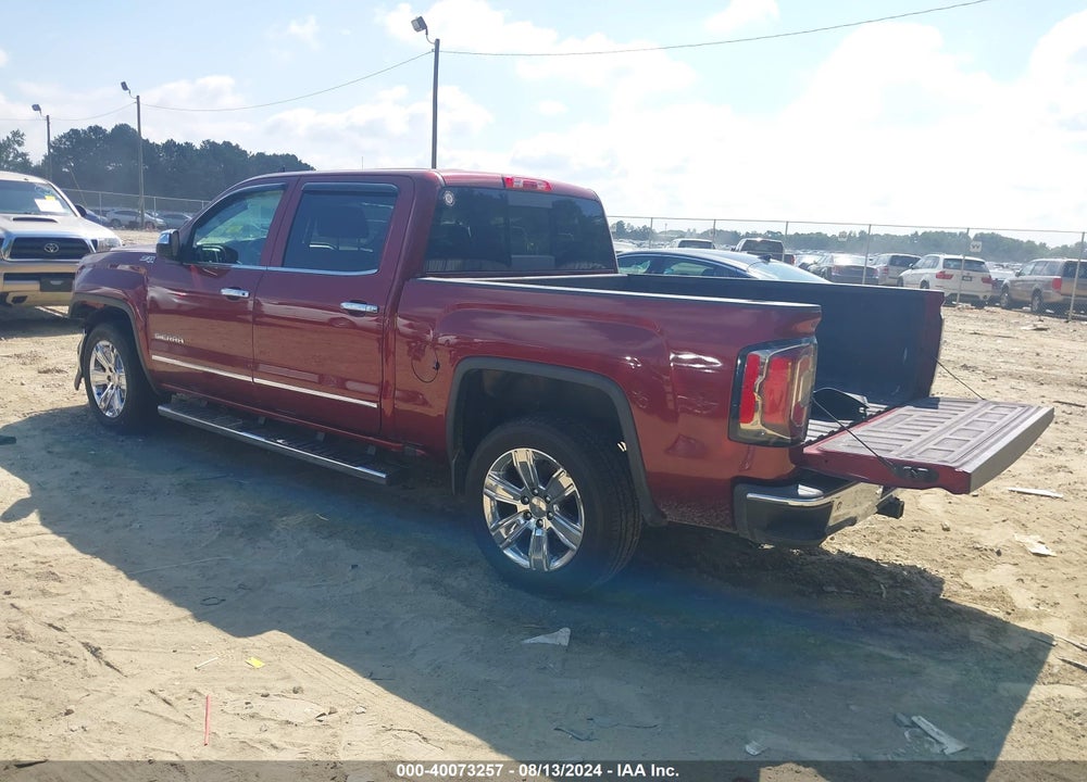 2017 GMC SIERRA 1500 SLT VIN: 3GTU2NEC5HG142220