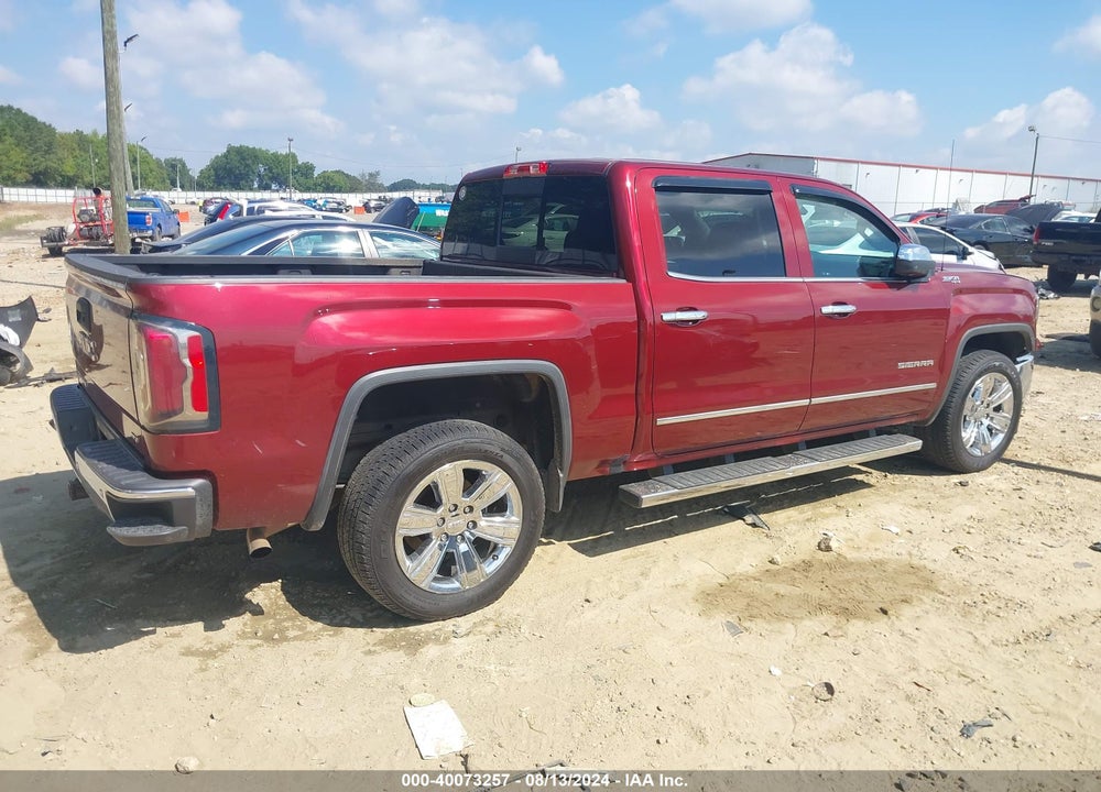 2017 GMC SIERRA 1500 SLT VIN: 3GTU2NEC5HG142220