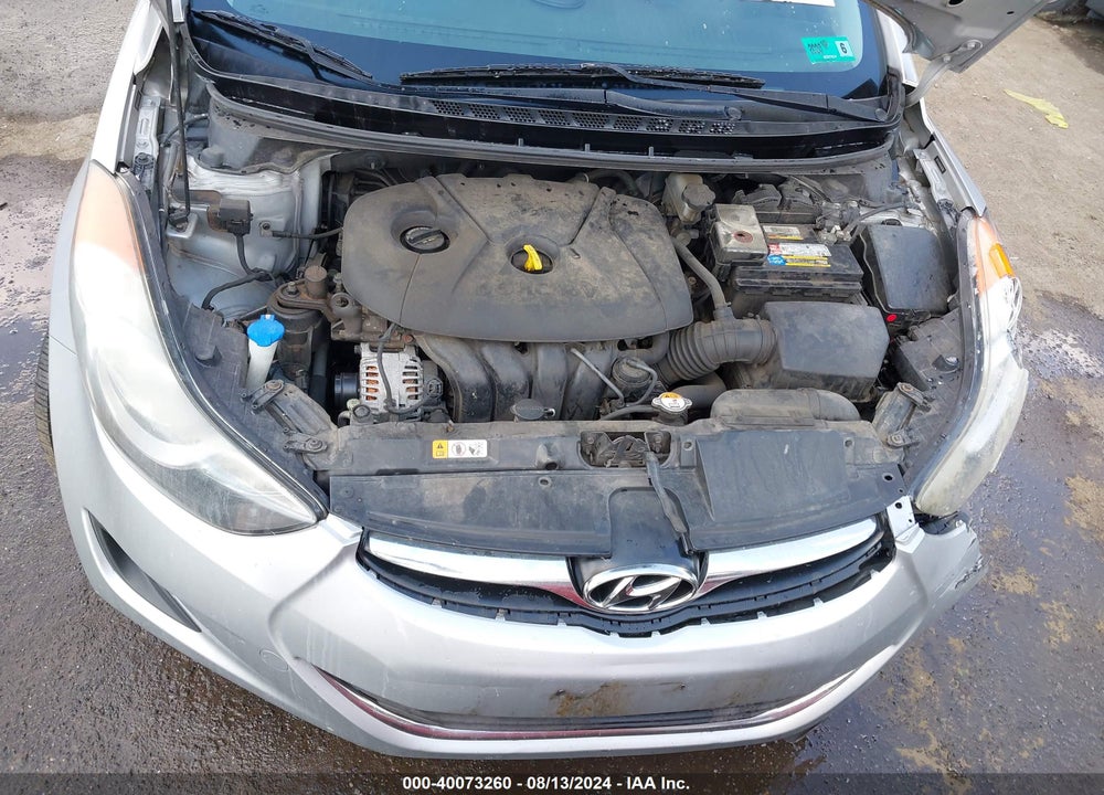 2013 HYUNDAI ELANTRA GLS VIN: 5NPDH4AE6DH391000