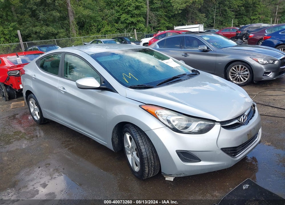 2013 HYUNDAI ELANTRA GLS VIN: 5NPDH4AE6DH391000