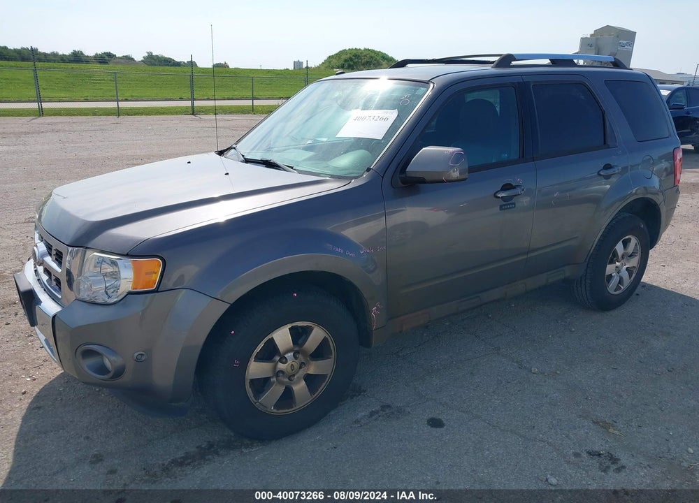 2012 FORD ESCAPE LIMITED VIN: 1FMCU0EG1CKC40668