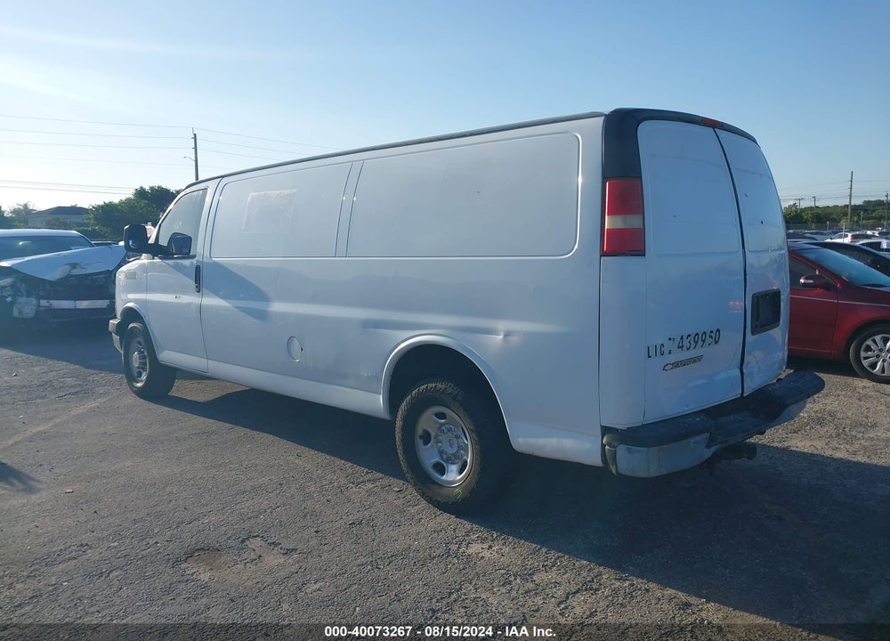 2007 CHEVROLET EXPRESS WORK VAN VIN: 1GCGG29V571163493