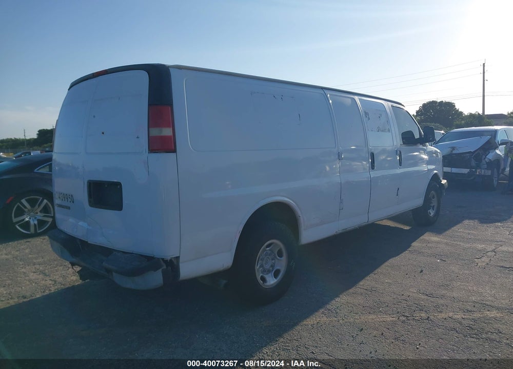 2007 CHEVROLET EXPRESS WORK VAN VIN: 1GCGG29V571163493