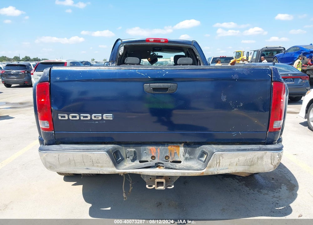 2004 DODGE RAM 3500 SLT/LARAMIE VIN: 3D7MA48C34G144587