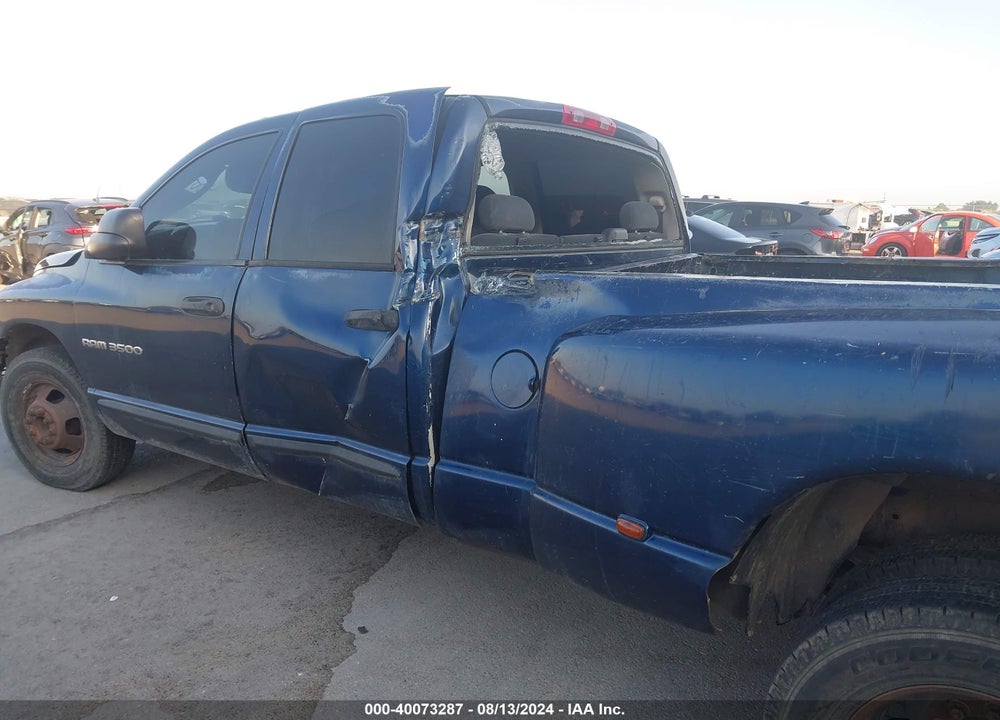 2004 DODGE RAM 3500 SLT/LARAMIE VIN: 3D7MA48C34G144587