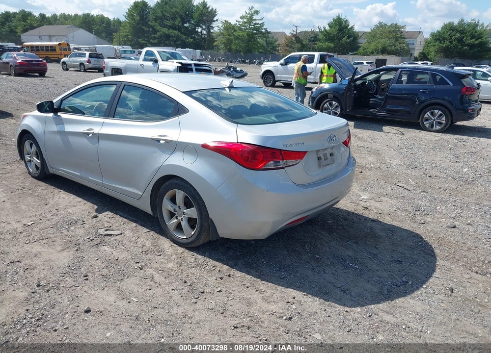 2013 HYUNDAI ELANTRA GLS VIN: 5NPDH4AEXDH381568