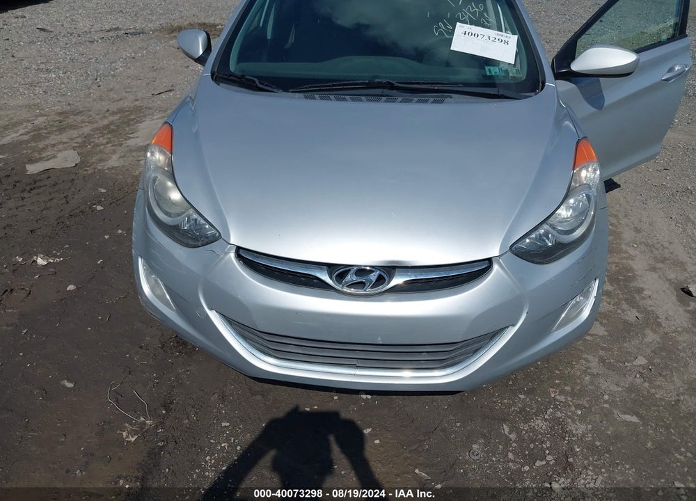2013 HYUNDAI ELANTRA GLS VIN: 5NPDH4AEXDH381568