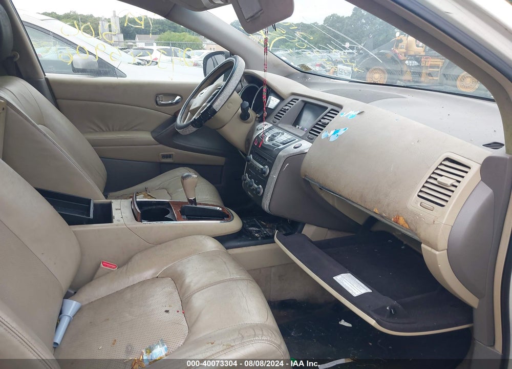 2009 NISSAN MURANO LE VIN: JN8AZ18WX9W148583