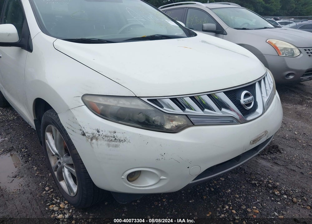 2009 NISSAN MURANO LE VIN: JN8AZ18WX9W148583