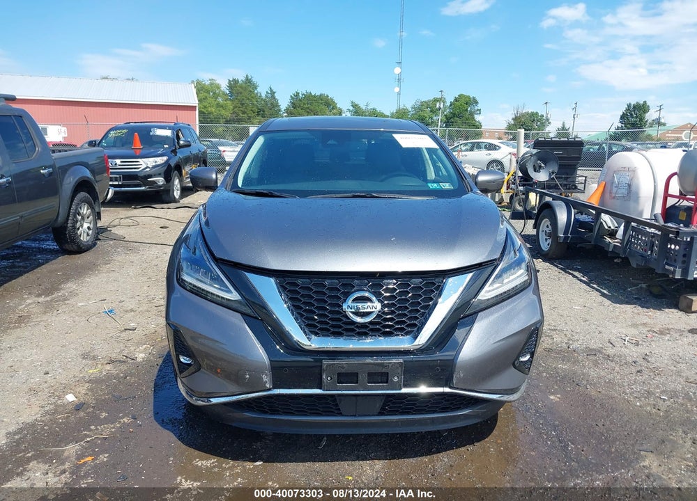2021 NISSAN MURANO SL INTELLIGENT AWD VIN: 5N1AZ2CS8MC118400