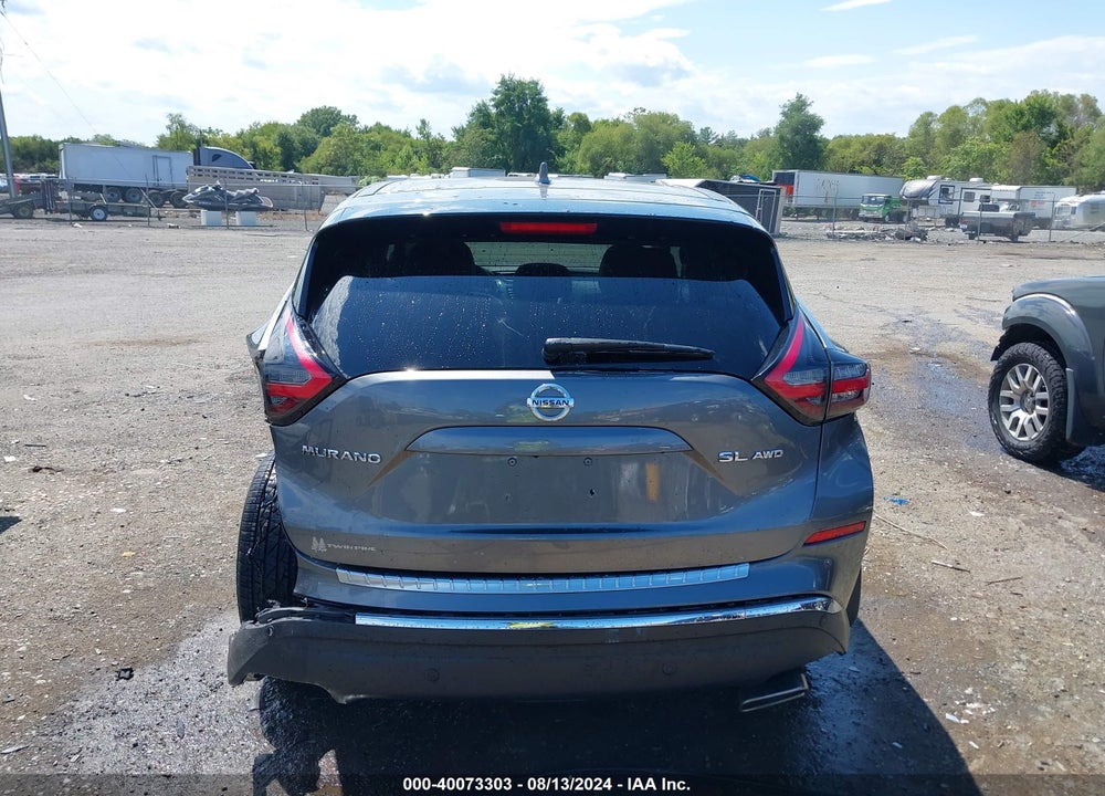 2021 NISSAN MURANO SL INTELLIGENT AWD VIN: 5N1AZ2CS8MC118400