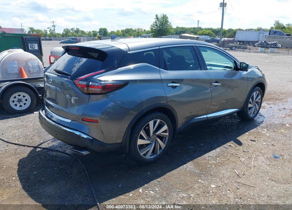 2021 NISSAN MURANO SL INTELLIGENT AWD VIN: 5N1AZ2CS8MC118400