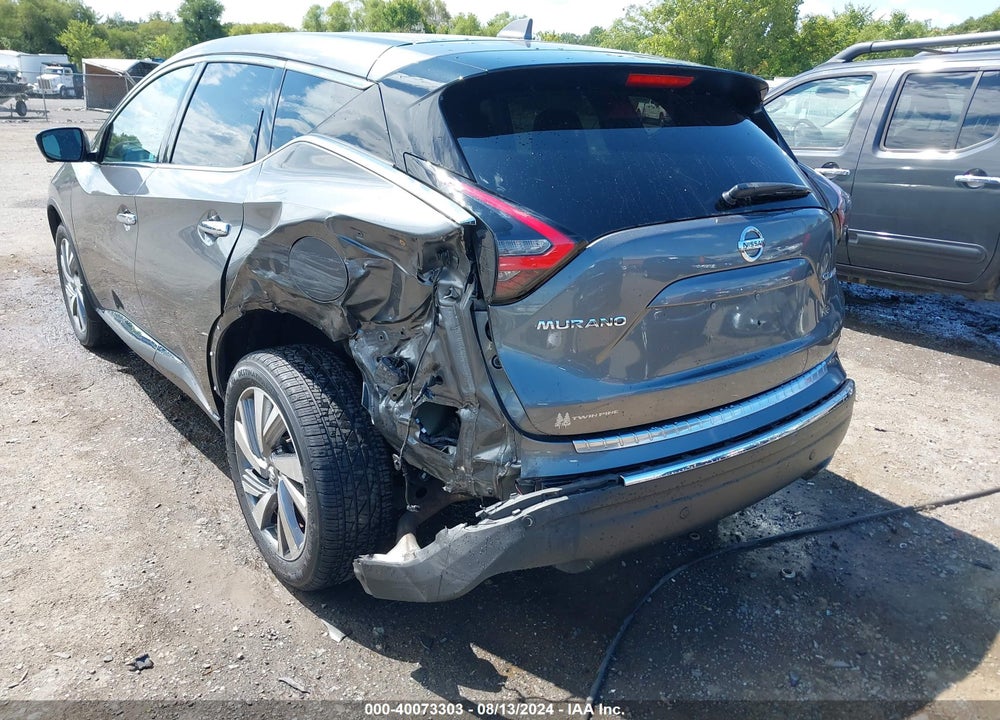 2021 NISSAN MURANO SL INTELLIGENT AWD VIN: 5N1AZ2CS8MC118400
