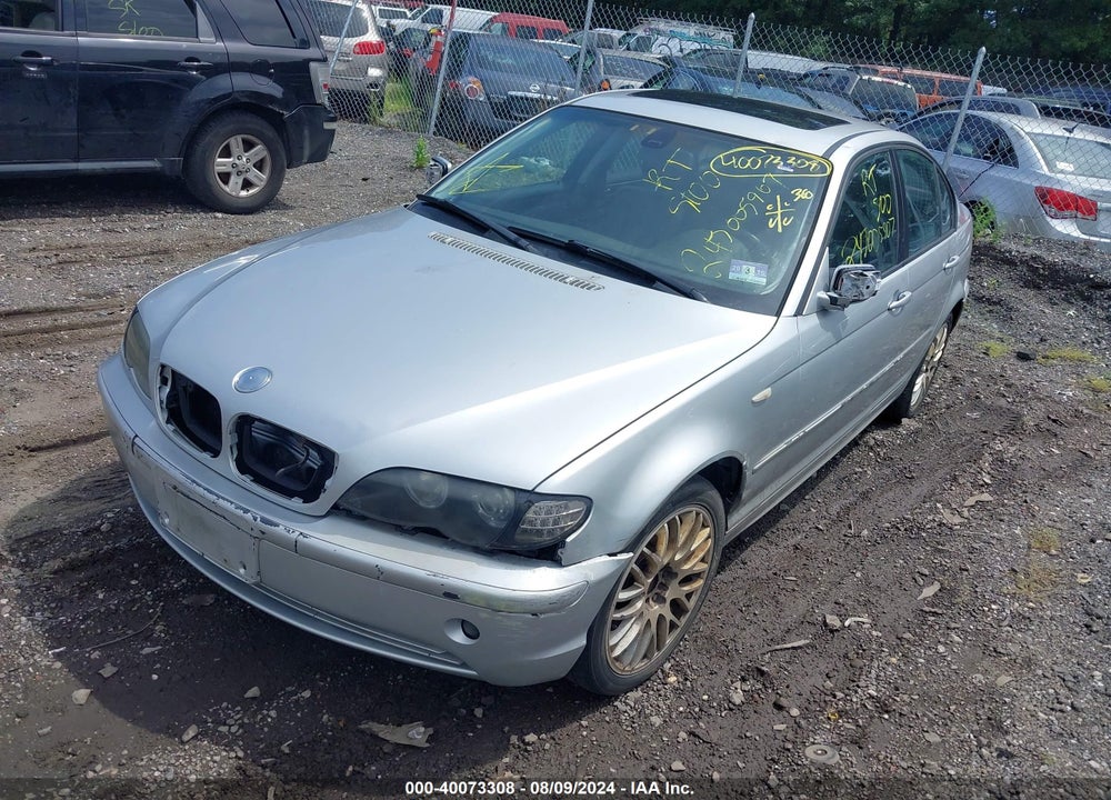 2003 BMW 325XI VIN: WBAEU33413PF59062