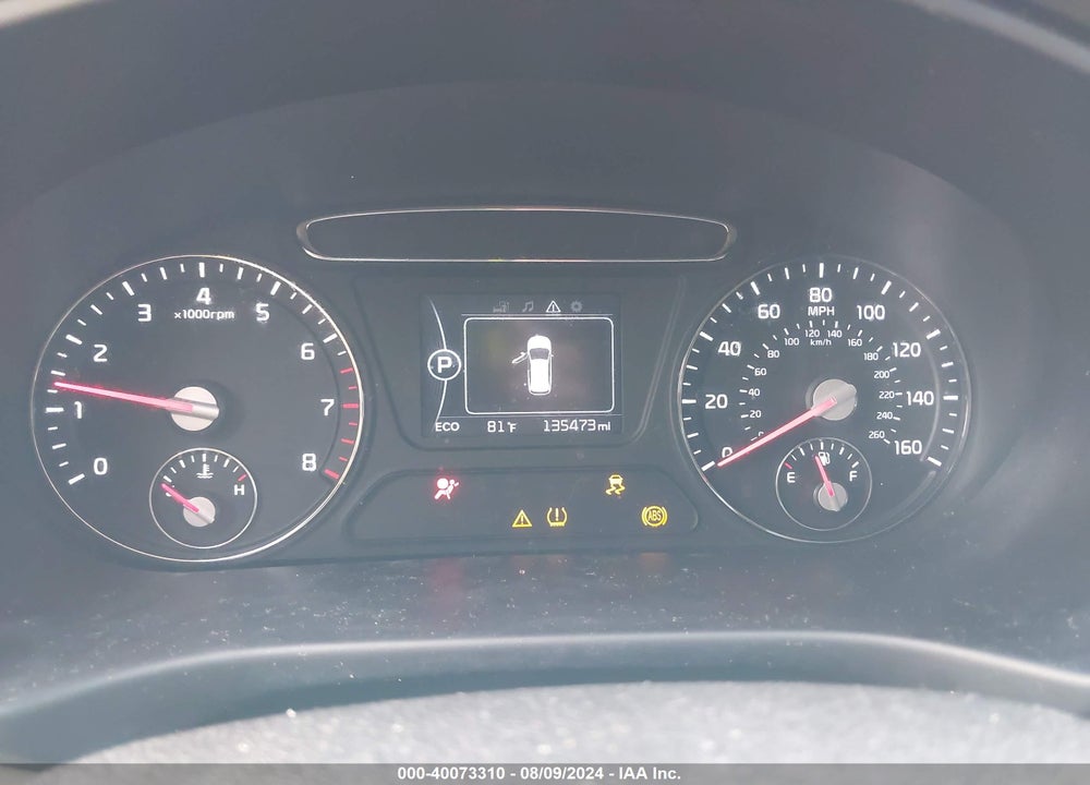 2017 KIA SORENTO 2.4L LX VIN: 5XYPG4A34HG259798