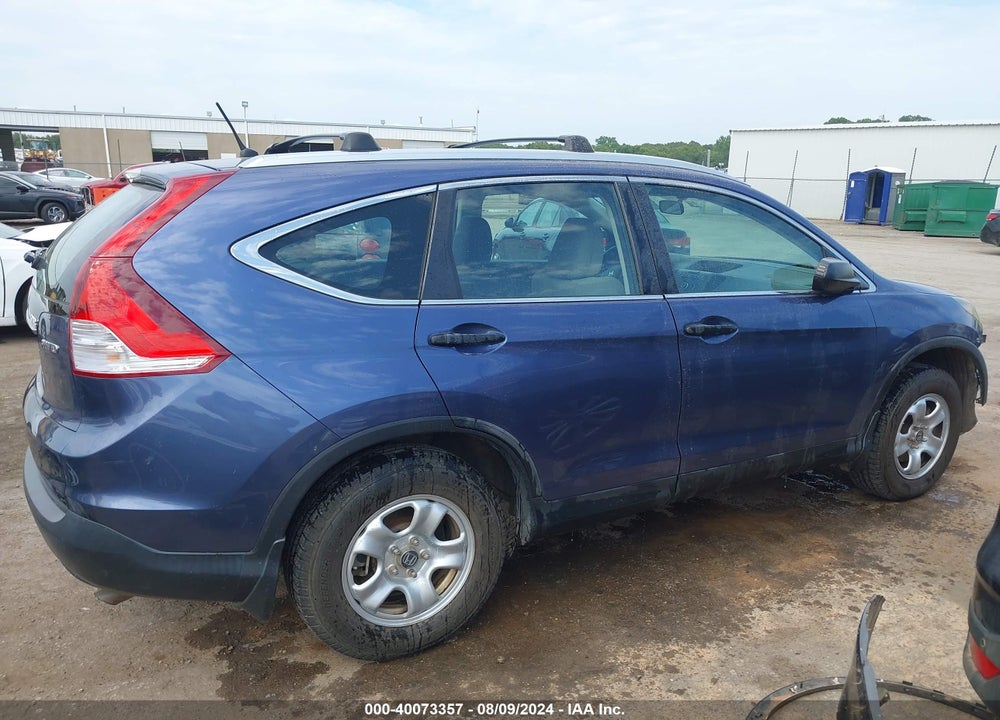 2013 HONDA CR-V LX VIN: 2HKRM4H37DH616496