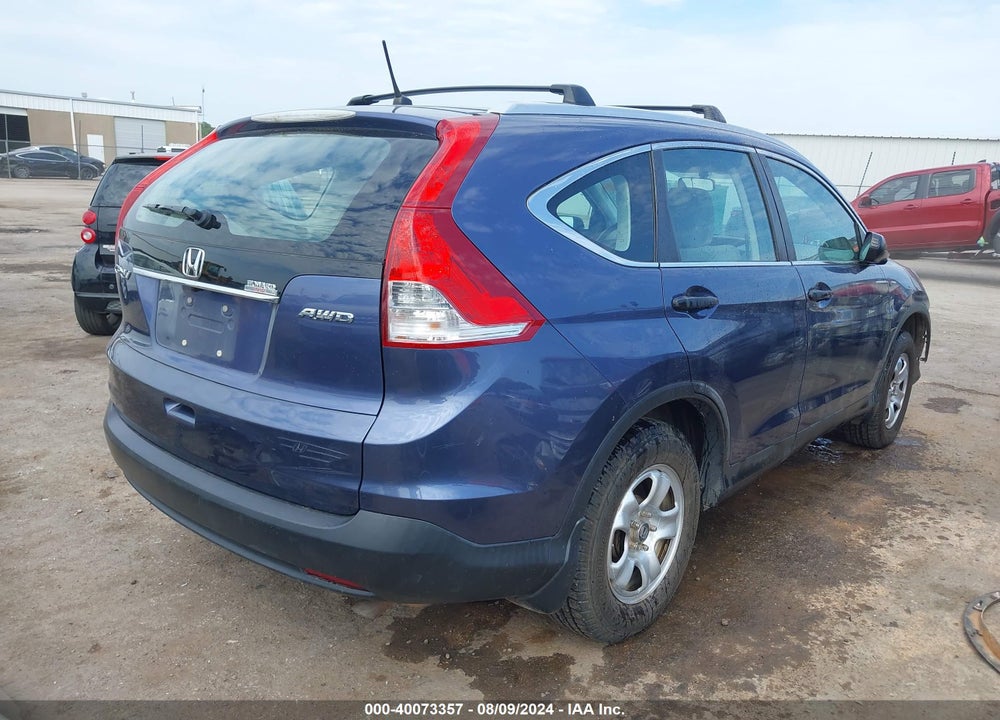 2013 HONDA CR-V LX VIN: 2HKRM4H37DH616496