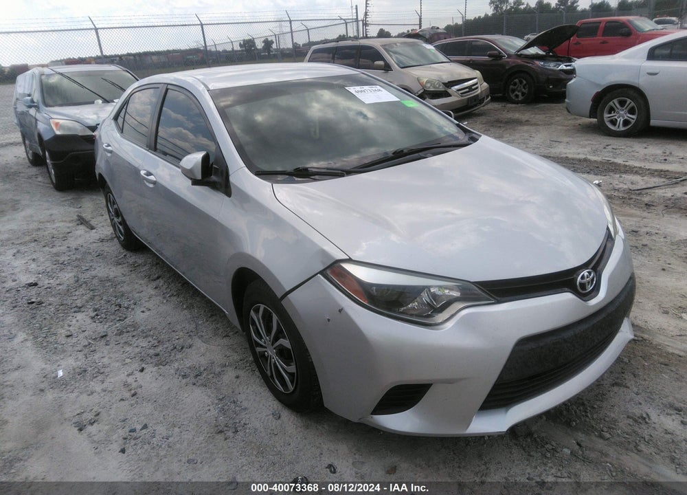 2015 TOYOTA COROLLA L VIN: 2T1BURHE7FC371804