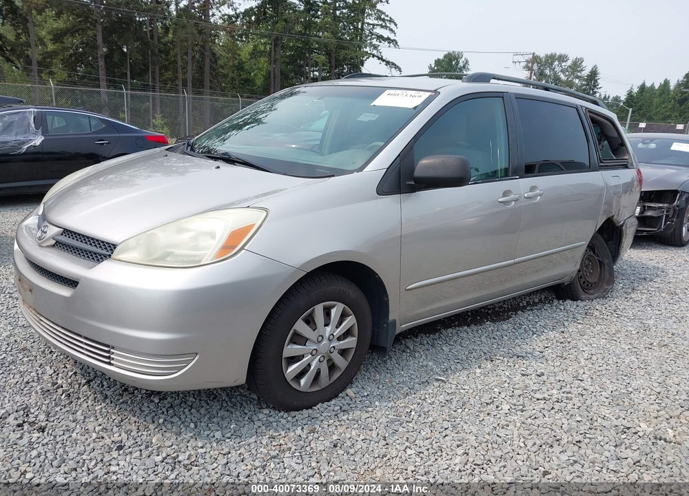 2004 TOYOTA SIENNA LE VIN: 5TDZA23C04S177642