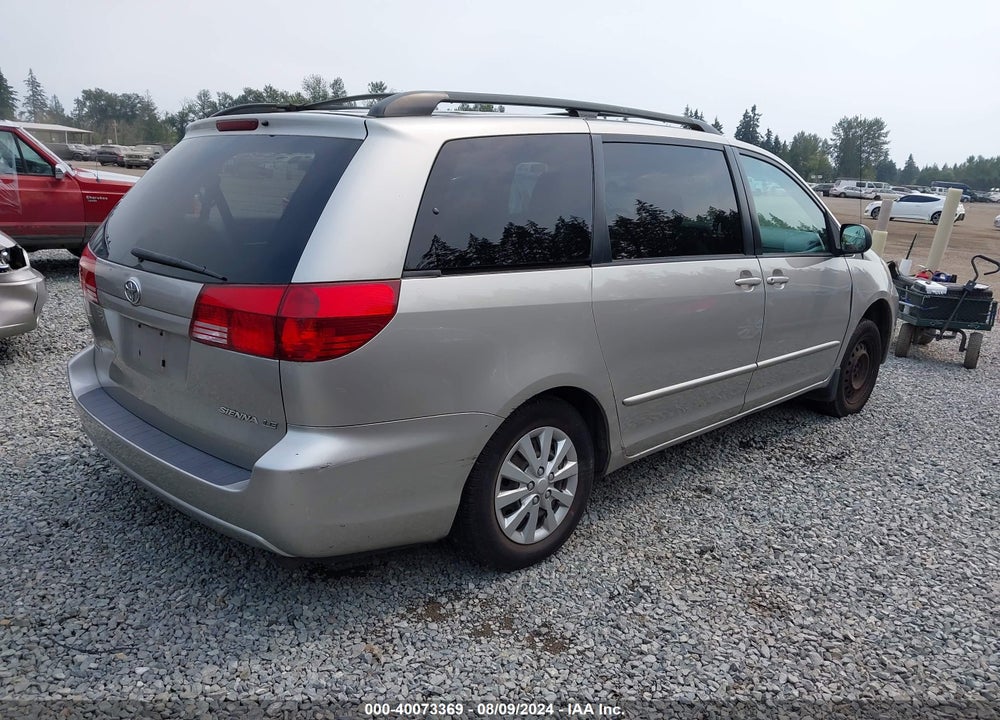 2004 TOYOTA SIENNA LE VIN: 5TDZA23C04S177642