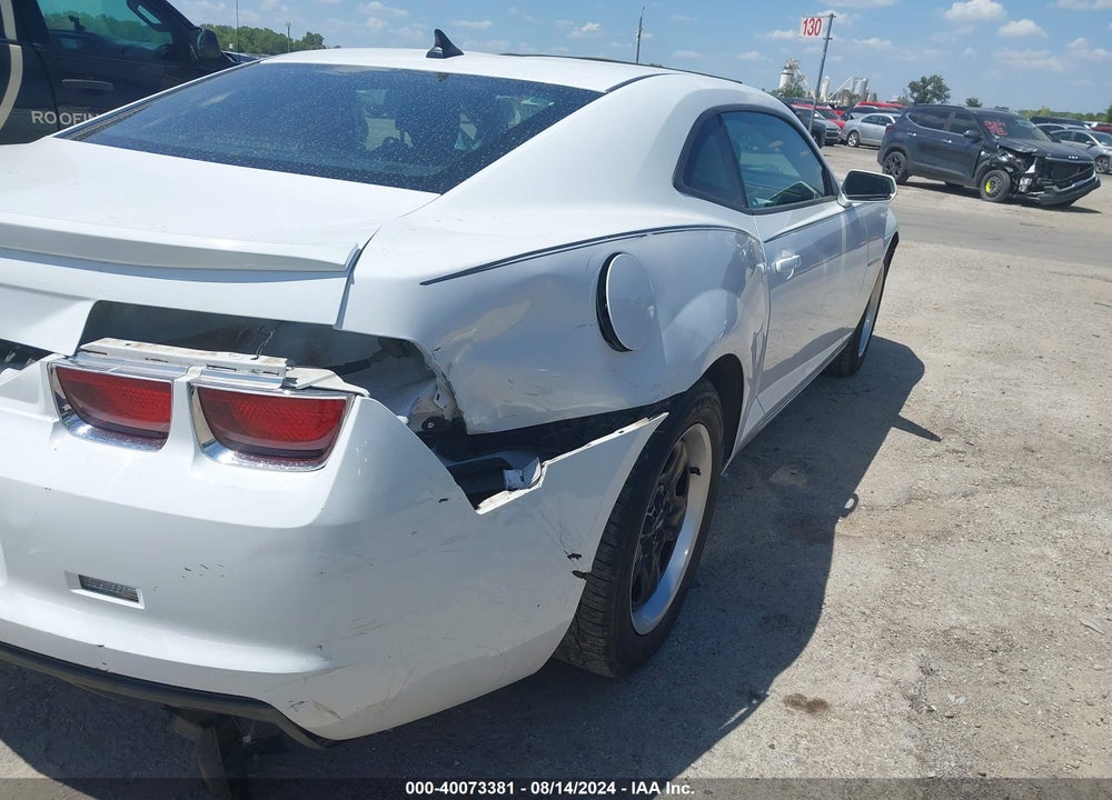 2012 CHEVROLET CAMARO 2LS VIN: 2G1FA1E39C9125095