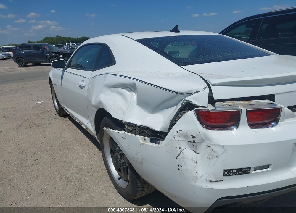 2012 CHEVROLET CAMARO 2LS VIN: 2G1FA1E39C9125095