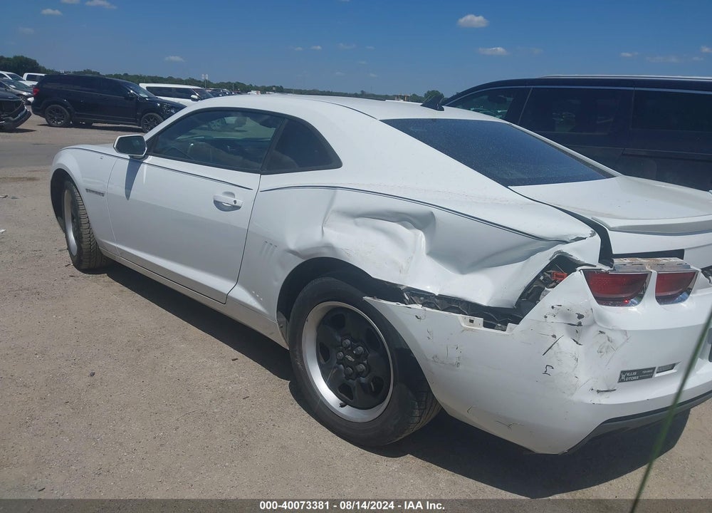 2012 CHEVROLET CAMARO 2LS VIN: 2G1FA1E39C9125095