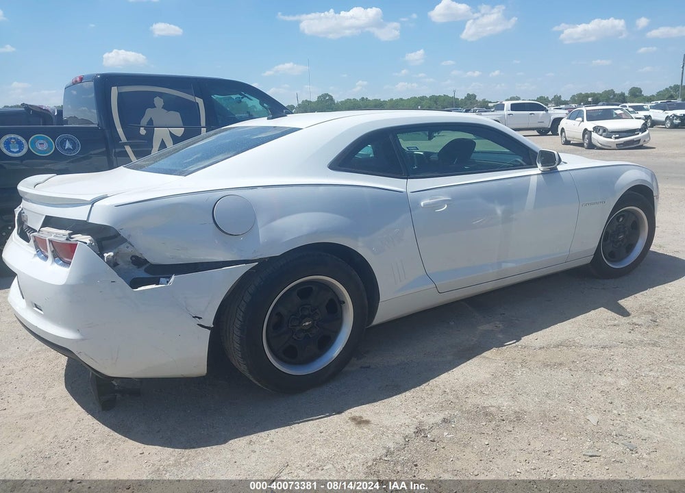 2012 CHEVROLET CAMARO 2LS VIN: 2G1FA1E39C9125095