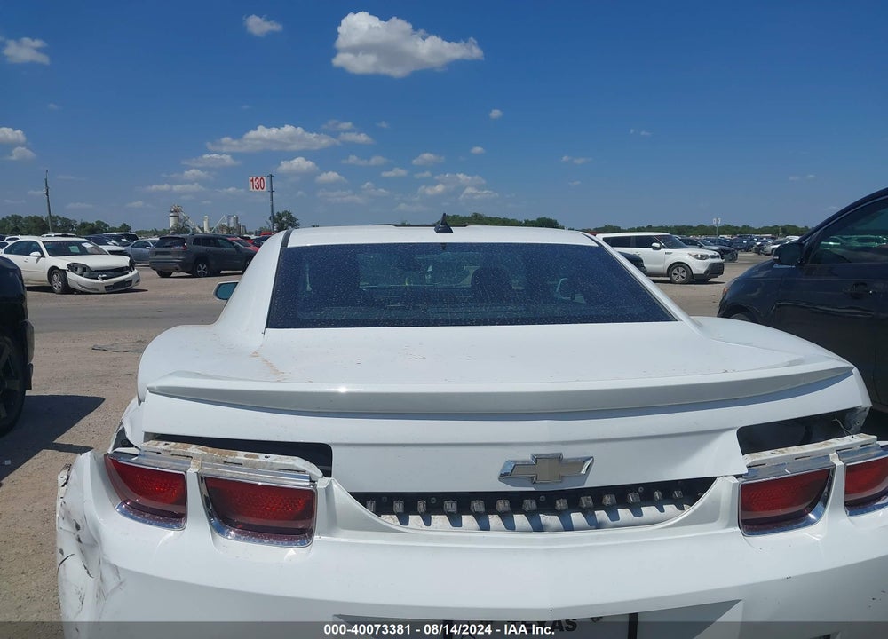 2012 CHEVROLET CAMARO 2LS VIN: 2G1FA1E39C9125095