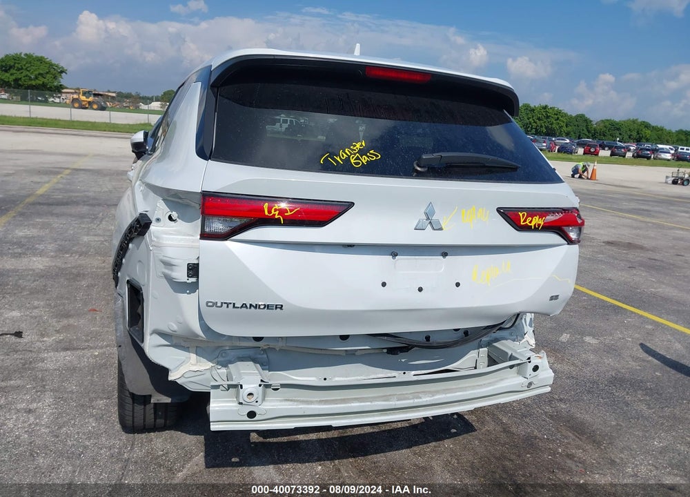 2024 MITSUBISHI OUTLANDER SE 2.5 2WD/SE BLACK EDITION S-AWC/SE BLACK EDITION W/PANO ROOF VIN: JA4J3VA80RZ028753