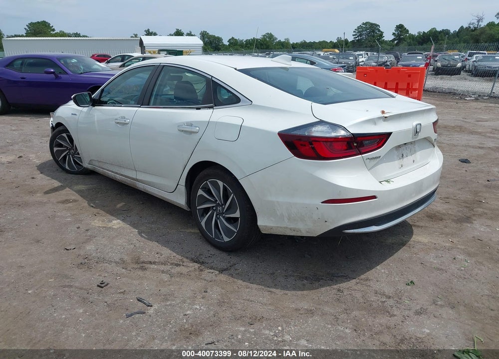 2019 HONDA INSIGHT TOURING VIN: 19XZE4F98KE013563