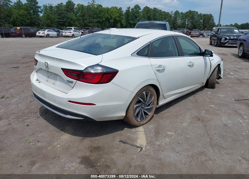 2019 HONDA INSIGHT TOURING VIN: 19XZE4F98KE013563
