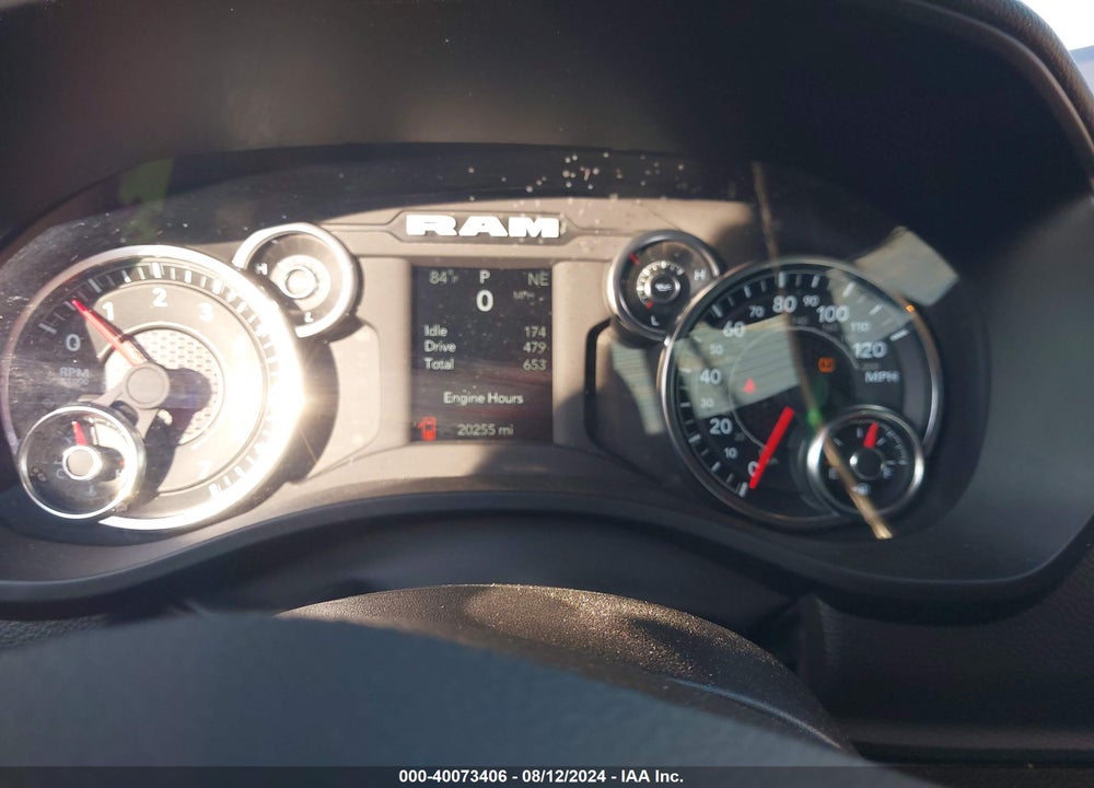 2023 RAM 1500 BIG HORN 4X2 5'7 BOX VIN: 1C6RREFG3PN670273