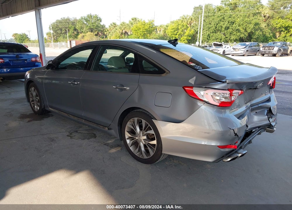 2015 HYUNDAI SONATA LIMITED 2.0T VIN: 5NPE34AB9FH109637