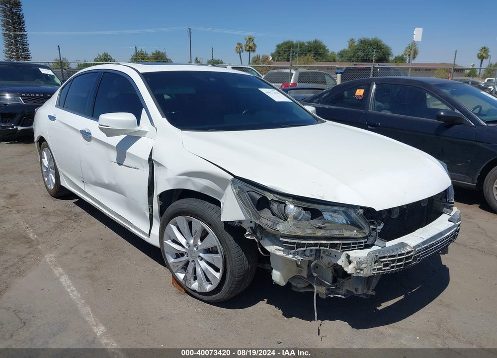 2013 HONDA ACCORD EX-L V-6 VIN: 1HGCR3F83DA031391